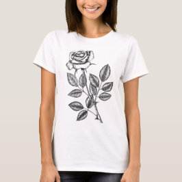 Ro teckning t shirt