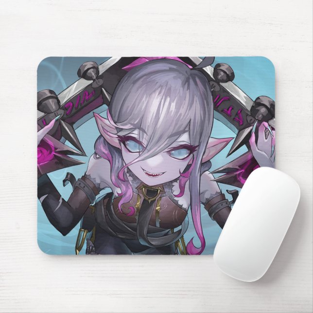 Ro Thorn Gaming Mousepad | Little Fury Monster Musmatta (Med mus)
