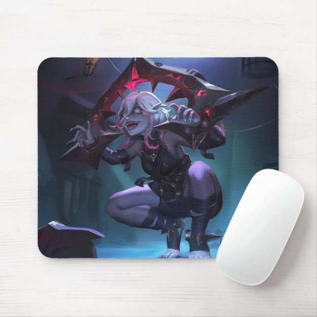 Ro Thorn Gaming Mousepad | Little Fury Monster Musmatta (Med mus)