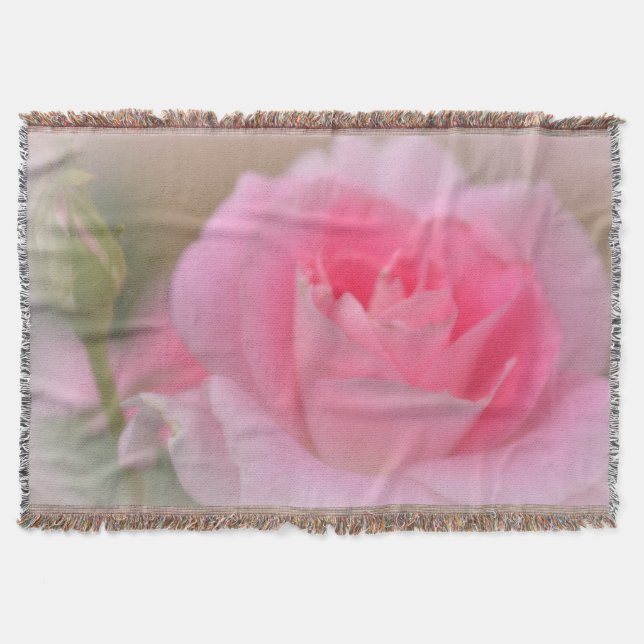 Ro Throw Blanket/Rosa Mysfilt (Framsidan)
