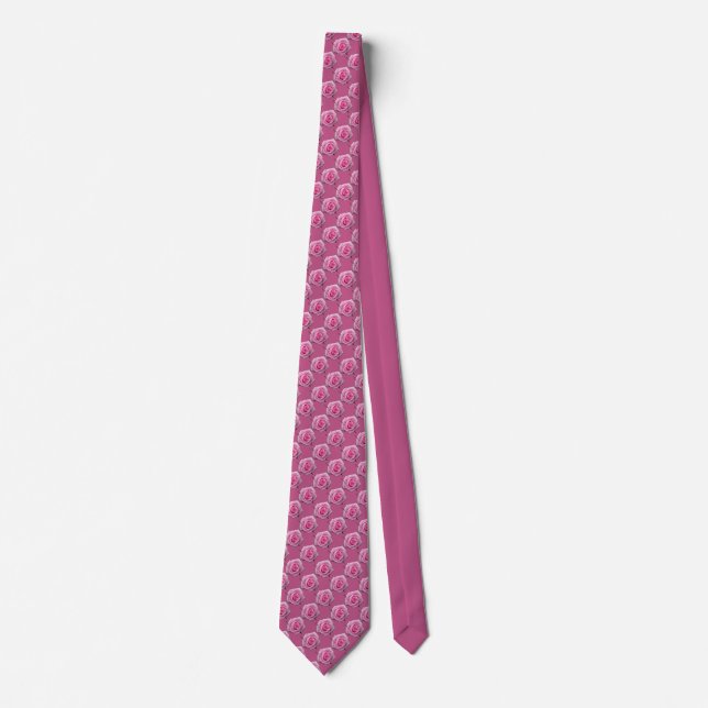 Ro Tie Rosa ros Neckties Romantic Gift (Framsida)