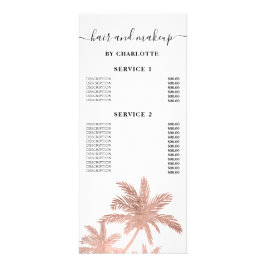 Ro träd hårsmink, prisare guld reklamkort