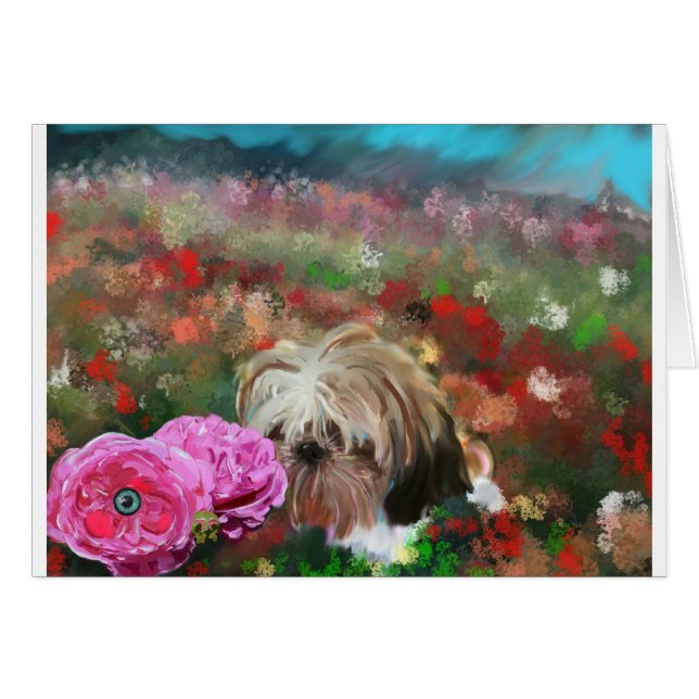 ro trädgård.jpg hälsningskort (Framsidan Horizontal)