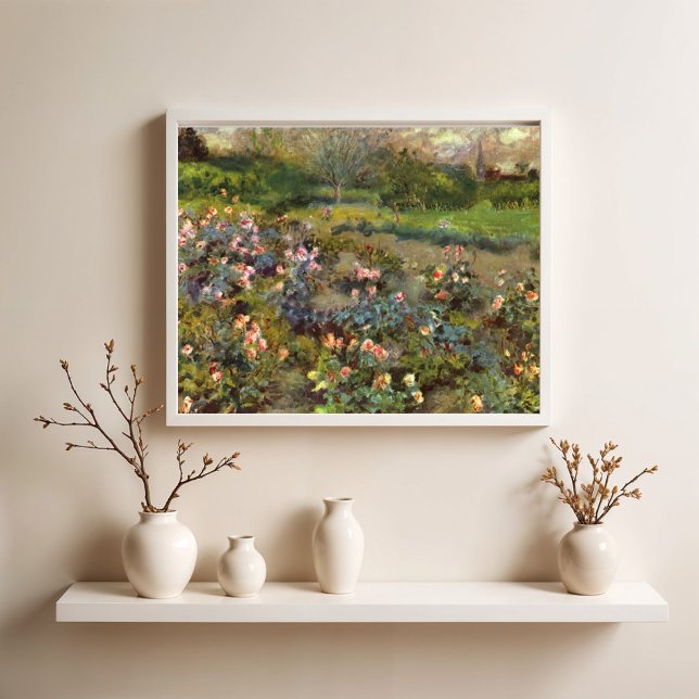 Ro trädgård, Renoir Poster (Skapare uppladdad)