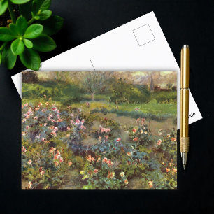 Ro trädgård, Renoir Vykort