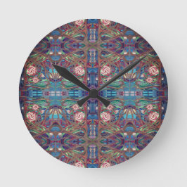 Ro trädgård rund klocka