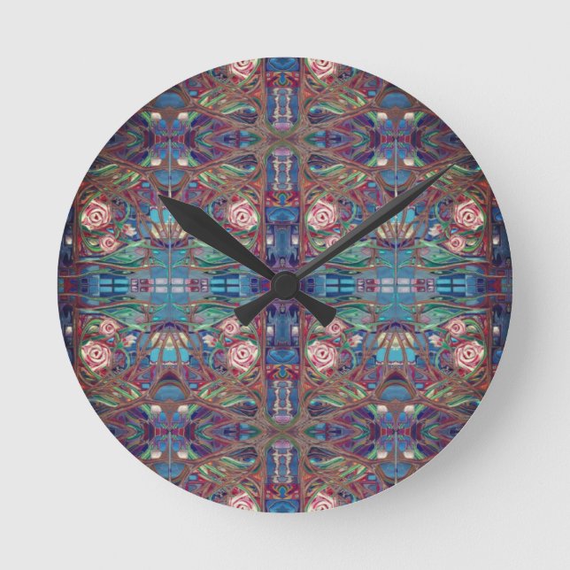 Ro trädgård rund klocka (Framsida)