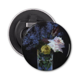 Ro Tulips Lilacs i Crystal Vas Flasköppnare