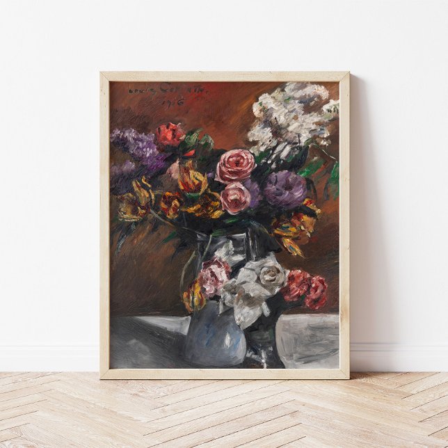 Ro, tulpaner och lilacs | Lovis Corinth Poster (Skapare uppladdad)