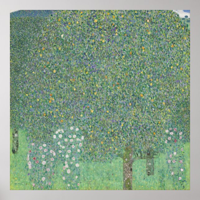 Ro under Träd-Gustav Klimt (1905) Poster (Framsidan)