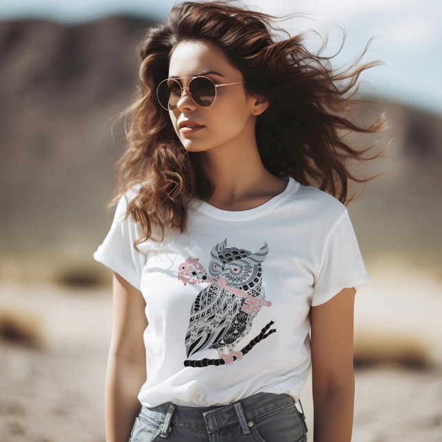 Ro Underbara Uggla T Shirt (Skapare uppladdad)