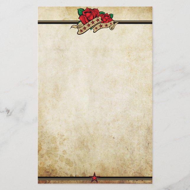 Ro Urban Tattoo Thmet Brevpapper (Framsida)