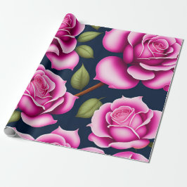 Ro utan sjölösa Mönster Valentines day Presentpapper