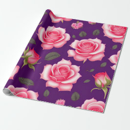 Ro utan sjölösa Mönster Valentines day Presentpapper