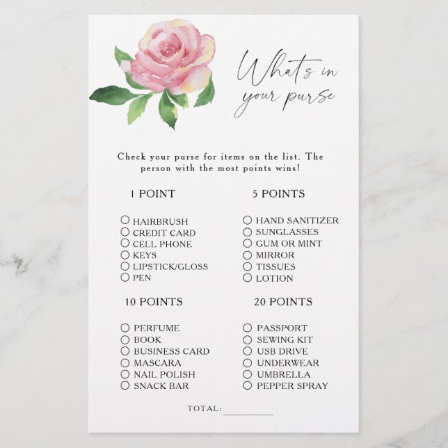 Ro - Vad är det i ditt handväska? (Framsida)