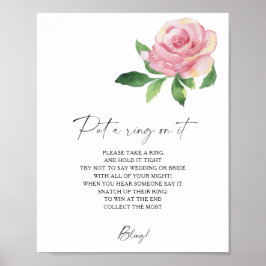 Ro - vår satte ring på spel poster