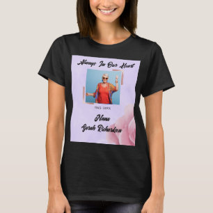 Ro vattenfärg alltid i vårt hjärta t shirt