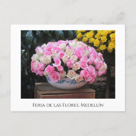 Ro vid Feria de las Flores i Medellín Helg Vykort