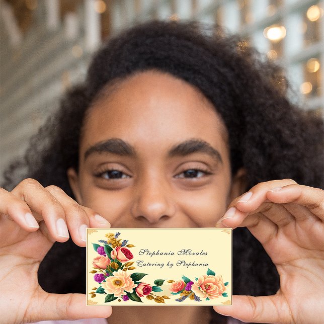 Ro Vintage Stil Visitkort (Skapare uppladdad)