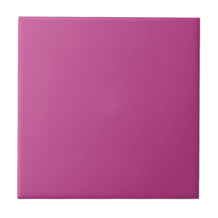 Ro Violet Solid Färg Skriv ut, Mörk Magenta Rosa Kakelplatta