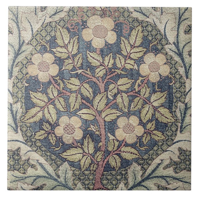 Ro Wandan William Morris Kakelplatta (Framsidan)