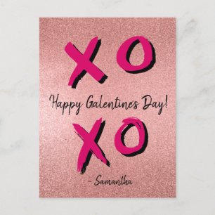 Ro XOXO Personlig Lycklig Galentine's Day Helg Vykort