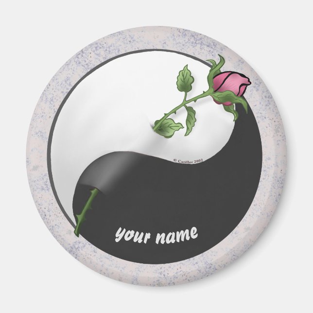 Ro Yin Yang magnet (Framsidan)