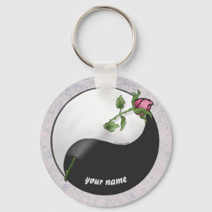 Ro Yin Yang-nyckelkedjor Nyckelring