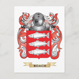 Roach Jackar om Arm (Family Crest) Vykort