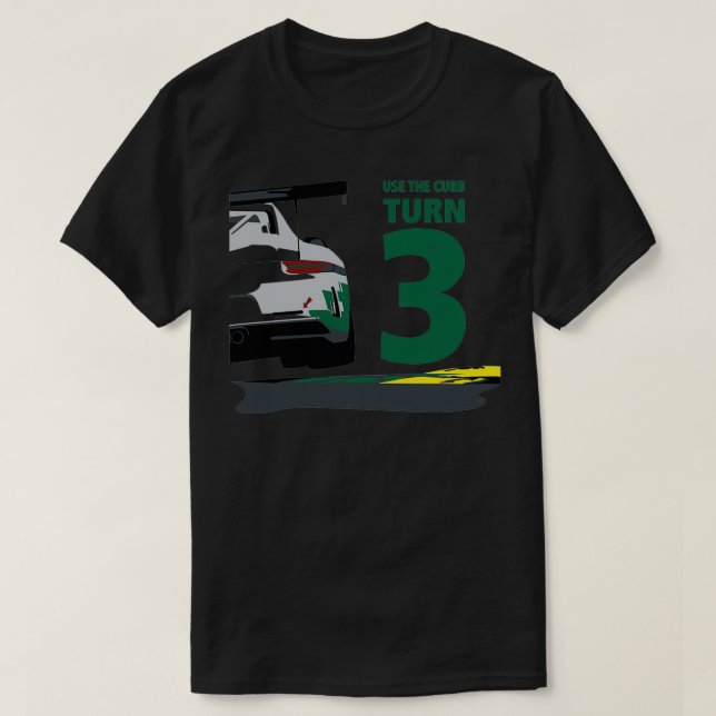 Road Atlanta Turn T Shirt (Design framsida)