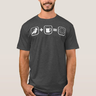 Road bike and beer - road cyclist racing bikes cyc t shirt