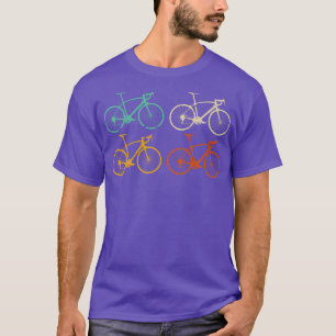 Road Bike Biking Cycling T Shirt