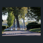 Road bt the Delaware River Poster<br><div class="desc">Road by the Delaware River</div>