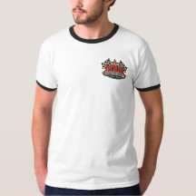 Road Crew Hot Rod Garage Vintage Ringar T-Shirt