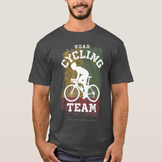 Road Cycling Guinea Bissau Road Bike Speed Bicycle T Shirt