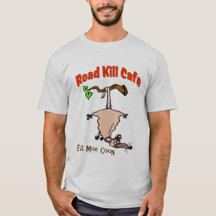 Road Döda Cafe - Eat Moe Coon Tee Shirt