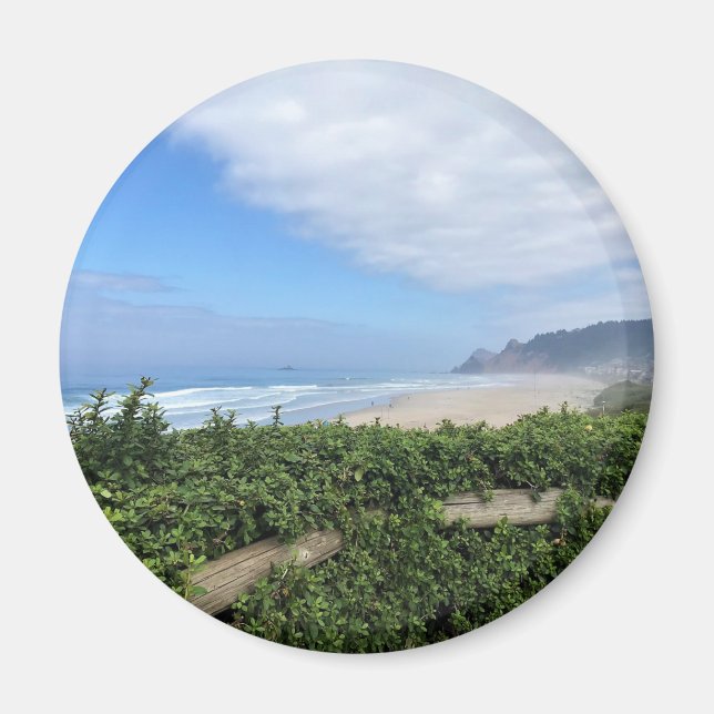 Road End, Lincoln City, Oregon Magnet (Framsidan)