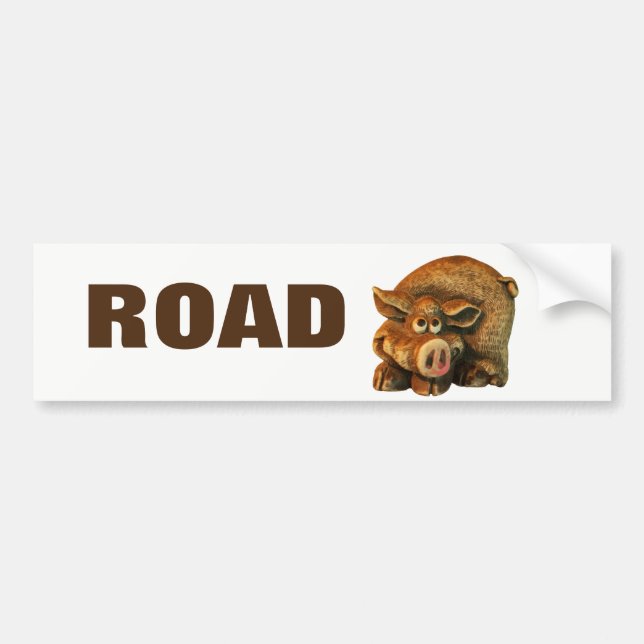 Road Hog Trailer eller RV Bildekal (Framsidan)