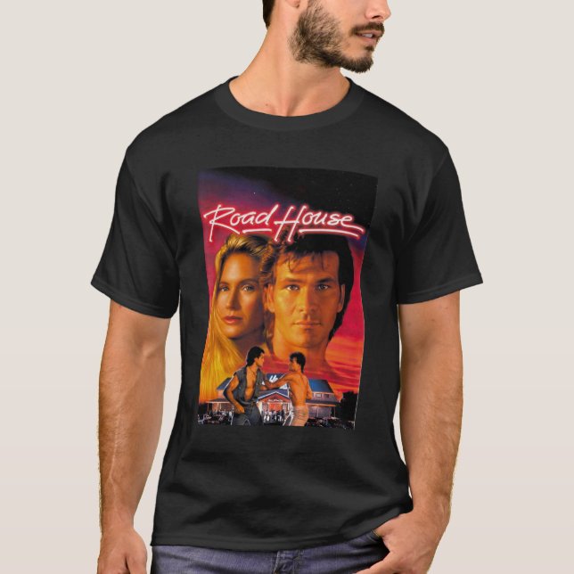 Road House 1989 T Shirt (Framsida)