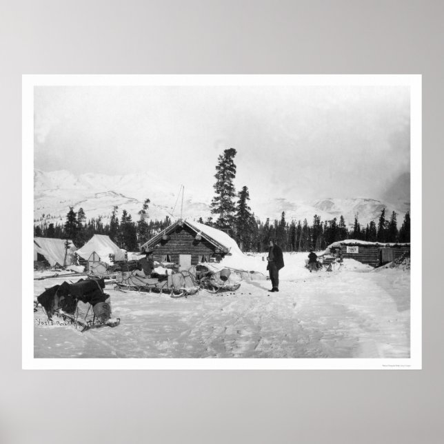 Road House Valdez Trail 1916 Poster (Framsidan)