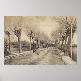 Road in Etten (1881) by Vincent Van Gogh. Poster