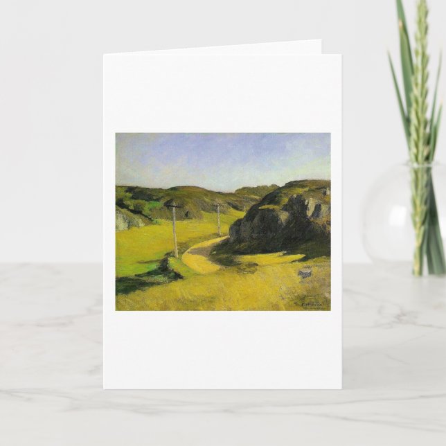 Road in Maine - Edward Hopper Kort (Framsida)