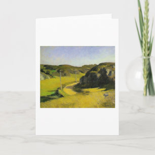 Road in Maine - Edward Hopper Kort