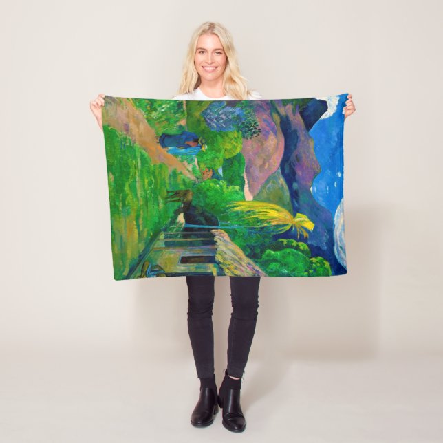 Road in Tahiti, Gauguin Fleecefilt (På plats)