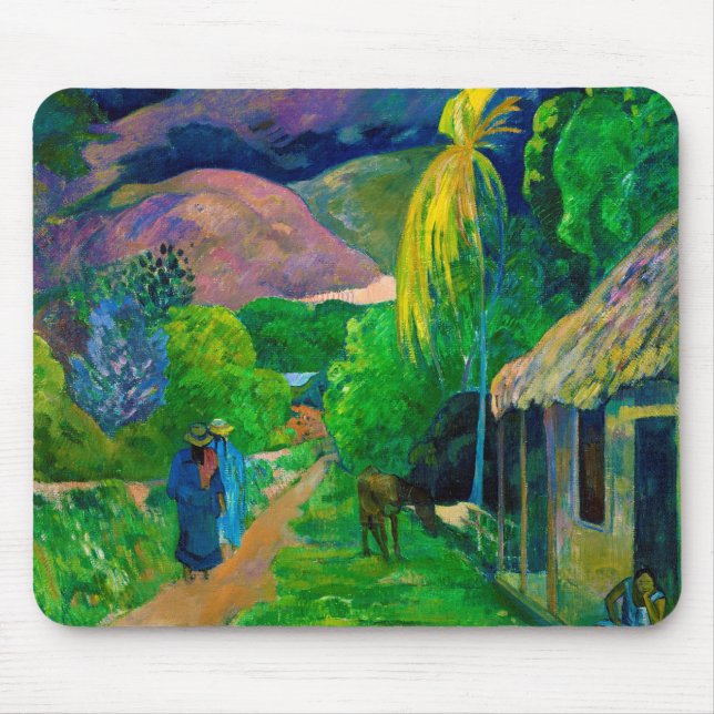Road in Tahiti, Gauguin Musmatta (Framsidan)