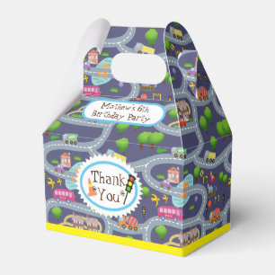Road Karta Blue Favoritbox Presentaskar