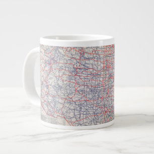 Road karta United Stater Jumbo Mugg