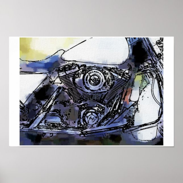 Road Kung Anpassningsbar Poster (Framsidan)