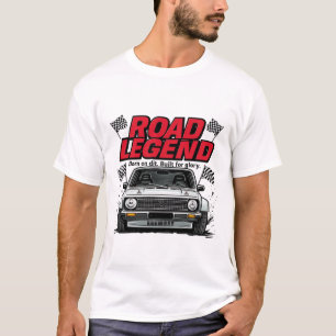 Road Legend Vintage Car Racing blir T Shirt