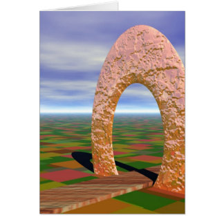 Road Less Traveled, Abstrakt Arch, Farmlands Hälsningskort